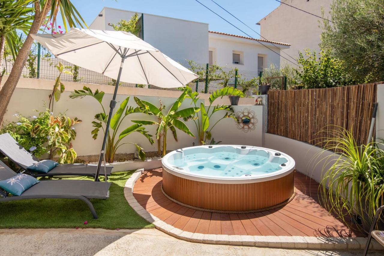 L'Oursinade - Jolie Maison Avec Jacuzzi Et Jardin Bandol Exterior foto